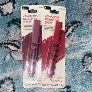 b-pure Plumping Glossy Lip Balm - Plum & Magenta